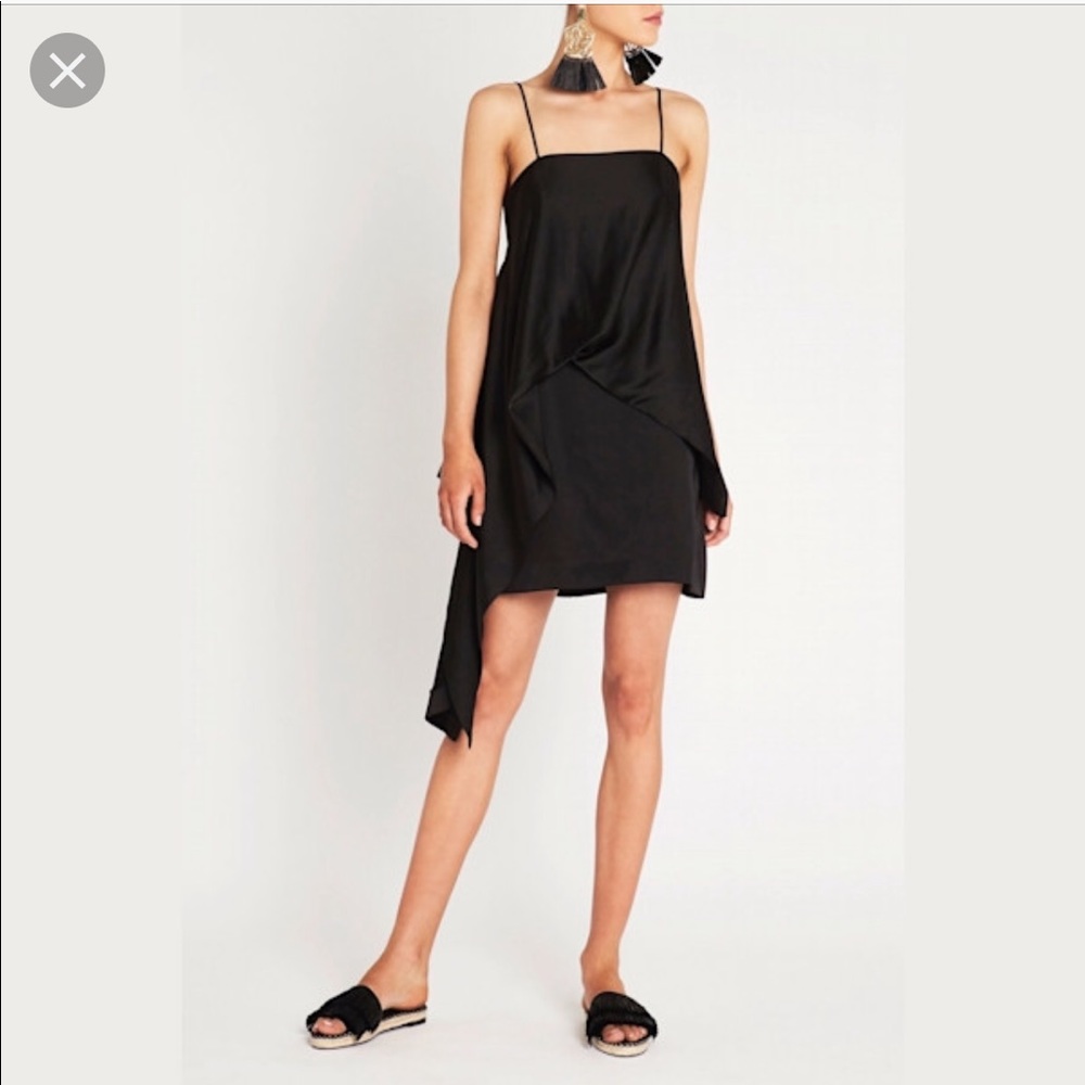 Sass & Bide, White Keys mini dress in black